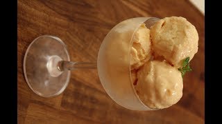 Carrot and Orange Ice Cream  Sanjeev Kapoor khazana [upl. by Iew]