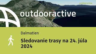 Sledovanie trasy na 24 júla 2024 [upl. by Chaille677]