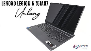 Lenovo Legion 5 15IAH7 Unboxing  Core i5 12500H8GB512GB4GB RTX3050Ti165Hz [upl. by Fira]