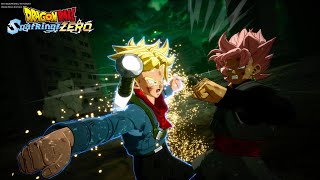 DB Sparking Zero  What If Future Trunks Defeat Zamasu and Goku Black Gameplay 4K HDR [upl. by Fredek]