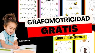 Grafomotricidad para niños  trazos para niños  material educativo [upl. by Piefer]