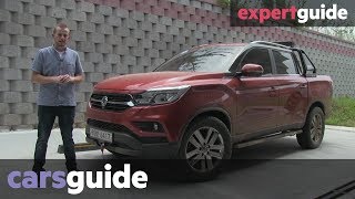 SsangYong Musso 2018 review [upl. by Burkitt121]