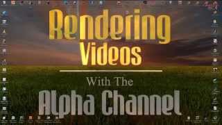 Blender  Rendering Videos With Alpha Transparency [upl. by Liddie]