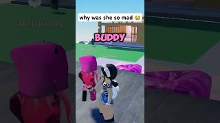 why was she so mad 😭 roblox funny trolling voicechat memes gaming meme [upl. by Gilli]