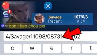 FAKE SAVAGE MATCHES PRANK IN RANKED they report me hacking hahah  Mobile Legends [upl. by Suzann]