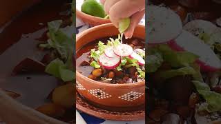 Vegan Pozole pozole rojo MexicanMadeMeatless veganmexican veganpozole recipe [upl. by Burley]