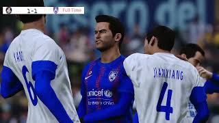 Johor Darul Tazim Vs PDRM FC Live Football  Liga super 2024  gameplay pes21 [upl. by Eneli]