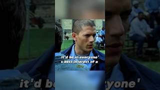 Michael invites DB Cooper in shortvideo prisonbreak prisonlifeforyou [upl. by Jo Ann73]