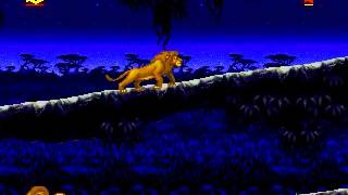 The Lion King Full Playthrough Sega Genesis [upl. by Enelez487]