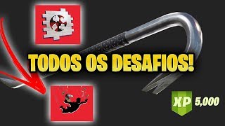 SAIBA TODOS OS DESAFIOS DO EVENTO quotALTO RISCOquot  Fortnite [upl. by Oiziruam]