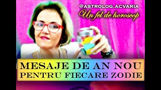 3 MESAJE SPECIALE DE AN NOU 🎁 Altfel de HOROSCOP cu astrolog ACVARIA [upl. by Gruver]