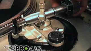 DJ PRO LAB  Technics Tonearm Check [upl. by Sexton]