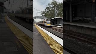 TRAINS AM22 Passenger train in Ebbw Vale Queensland Australia 241024 [upl. by Lerad]