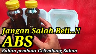 BAHAN UNTUK MEMBUAT GELEMBUNG SABUN [upl. by Naeloj]