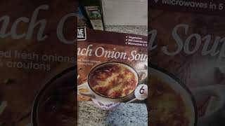 Cuisine Adventure French Onion Soup Review foodlover costco soup [upl. by Eninotna120]