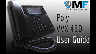 Poly VVX 450 User Guide [upl. by Wenona717]