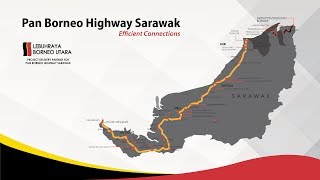 Pan Borneo Highway Sarawak Project Progress  September 2018 [upl. by Aziul]