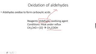 ASLevel Chemistry Carbonyl Compounds Part 5 [upl. by Oiretule346]