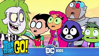 Multiverse Mayhem with Beetlejuice  Teen Titans Go  dckids [upl. by Savick810]