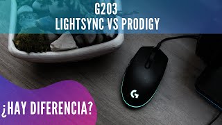 LOGITECH G203 LIGHTSYNC VS PRODIGY  ¿HAY DIFERENCIA [upl. by Skelly]