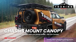 Carryboy Touring invites you to embark on unforgettable wilderness expeditions Chassis Mount Canopy [upl. by Gauthier222]