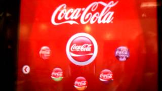 CocaCola touch screen machine at Subway in Camarillo  self serve drinks machine [upl. by Fasa934]