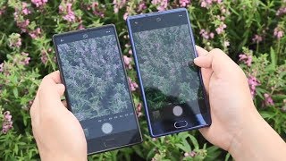 Bezelless Doogee MIX vs Bluboo S1 Comparison  Camera  Display  Antutu Chinese [upl. by Nitfa]