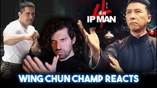 Wing Chun Champion Reacts to Ip Man 4 [upl. by Nera]