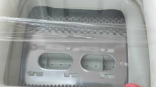 Washing curtains on the hand wash program Whirlpool part 22 end [upl. by Hochman]