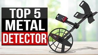 TOP 5 Best Metal Detectors 2021 [upl. by Orelia276]