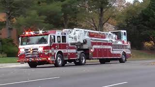 TT425 M425 Responding I Fairfax County Fire and Rescue [upl. by Nylesaj710]