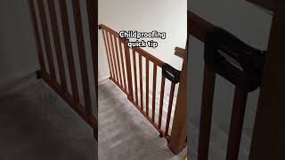 Childproofing quick tip childproofing children babyproofing home safety tips information [upl. by Gosselin]