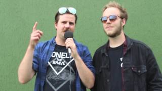 Kerrang Download Podcast 2016 Black Peaks [upl. by Yblek855]