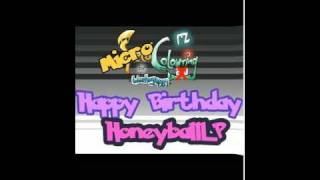 MicroColouring Happy Birthday HoneyballLP [upl. by Barnet]