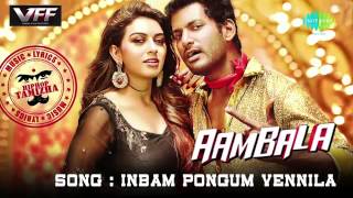 Aambala  Inbum Pongum Vennila Vishal Hansika [upl. by Atoked]