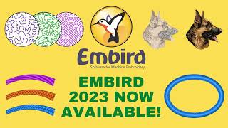 Embird Embroidery Software 2023 [upl. by Affrica]