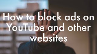 How to block ads on YouTube on an iPhone – Using AdGuard in Safari [upl. by Searcy]