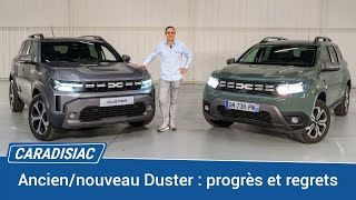 Nouveau Dacia Duster face à lancien  les progrès et les regrets [upl. by Sollars]