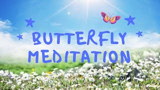 5 Minute Butterfly Meditation for Kids Mindfulness for Children [upl. by Kaliski814]