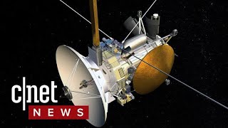 Cassini crashes into Saturn ending its 20 year mission CNET News [upl. by Anatola648]