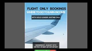 Earning Money on Flight Only Bookings as a Travel Agent [upl. by Truitt834]