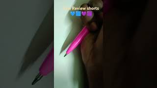 Pen Review shorts💜💙 💙💜 🟦🟪 [upl. by Oilalue]