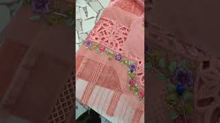 Maria b Stitching Under Process dress mariabweddingcollection usmanfashion [upl. by Ajnos266]