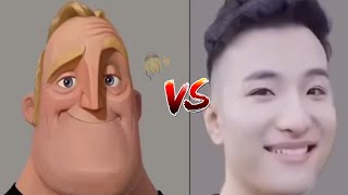 Mr Incredible VS Super Idol [upl. by Anwahsit]