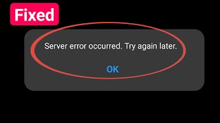Fix server error occurred Samsung account  How to fix Samsung Server error occurred problem [upl. by Emmott]