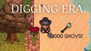 Digging using 1000 shovels  Graal Era [upl. by Odlabso]