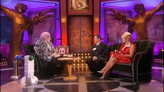 Dame Edna poses kd lang the question few interviewers dare ask [upl. by Uriisa616]