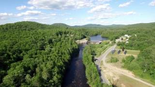 Hudson amp Schroon Rivers to Mill Dam in Warrensburg NY [upl. by Latt]