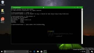 Run a Linux command from cmdexe prompt in Windows 10 [upl. by Ashlee332]