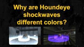 HalfLife  Houndeye Sonic Attack Behavior [upl. by Garret]